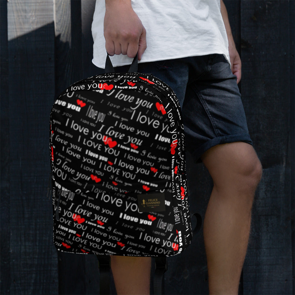 personalized backpack, romantic streetwear, gift for her/him, designer school backpack. - FelinDesign