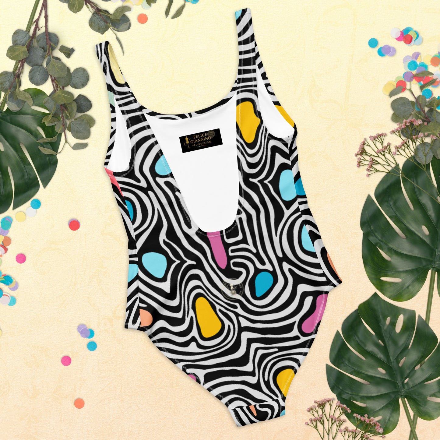 FelinDesign Elegant Beachwear for Women – Lightweight Italian Summer Dress & Stylish Cover-Up, Perfect Vacation Outfit - FelinDesign