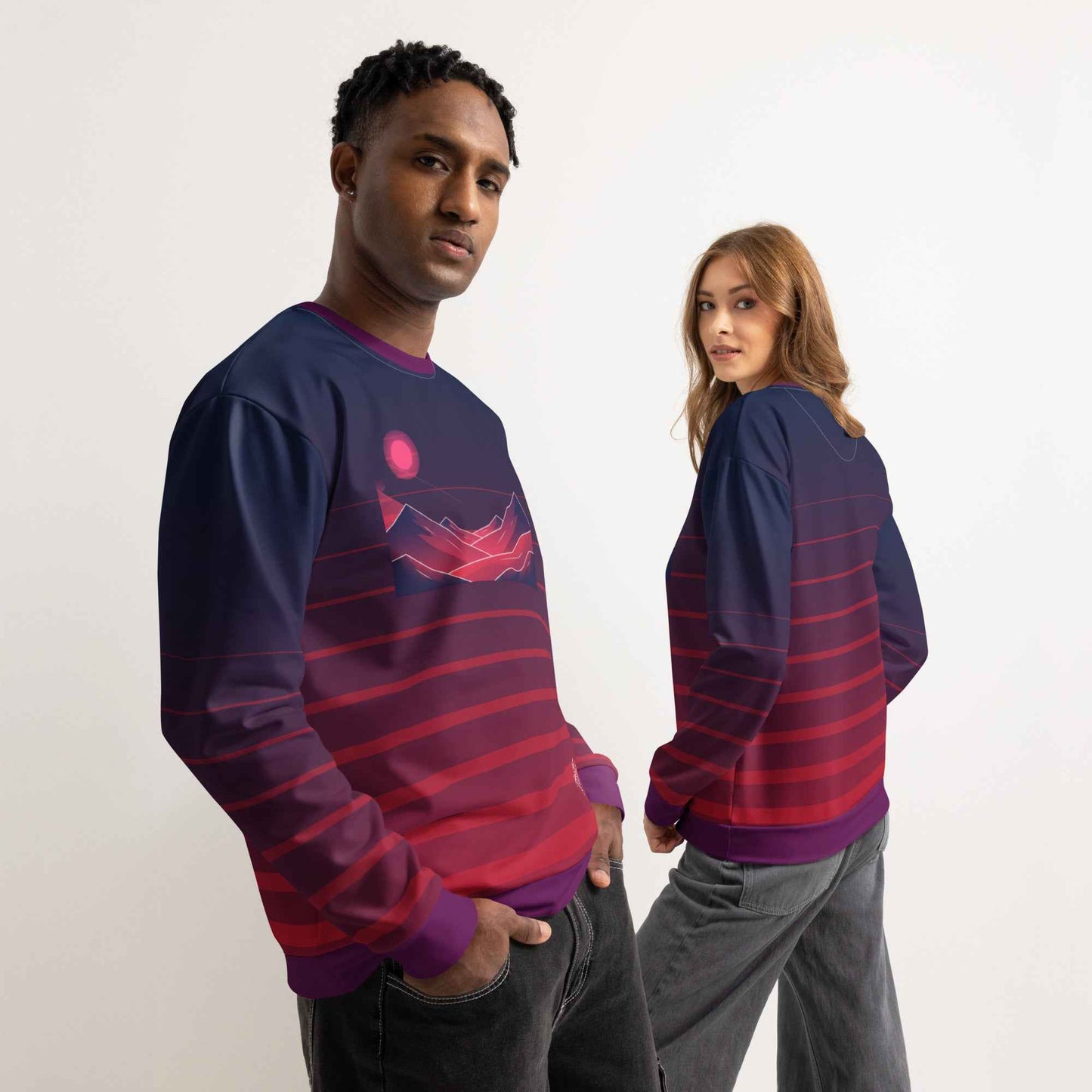 Unisex cotton sweatshirt FelinDesign - FelinDesign