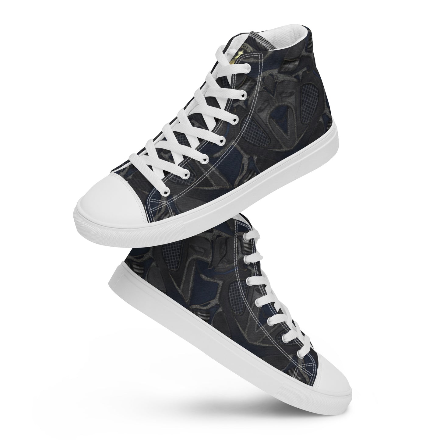 Women’s high top canvas shoes - FelinDesign