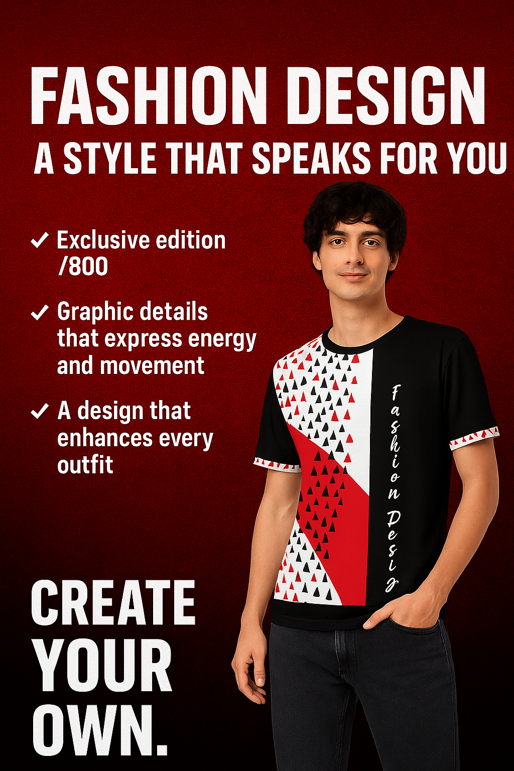 T-shirt man