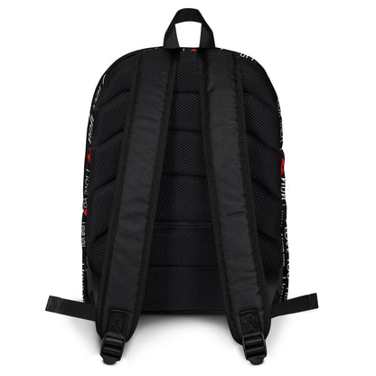 personalized backpack, romantic streetwear, gift for her/him, designer school backpack. - FelinDesign