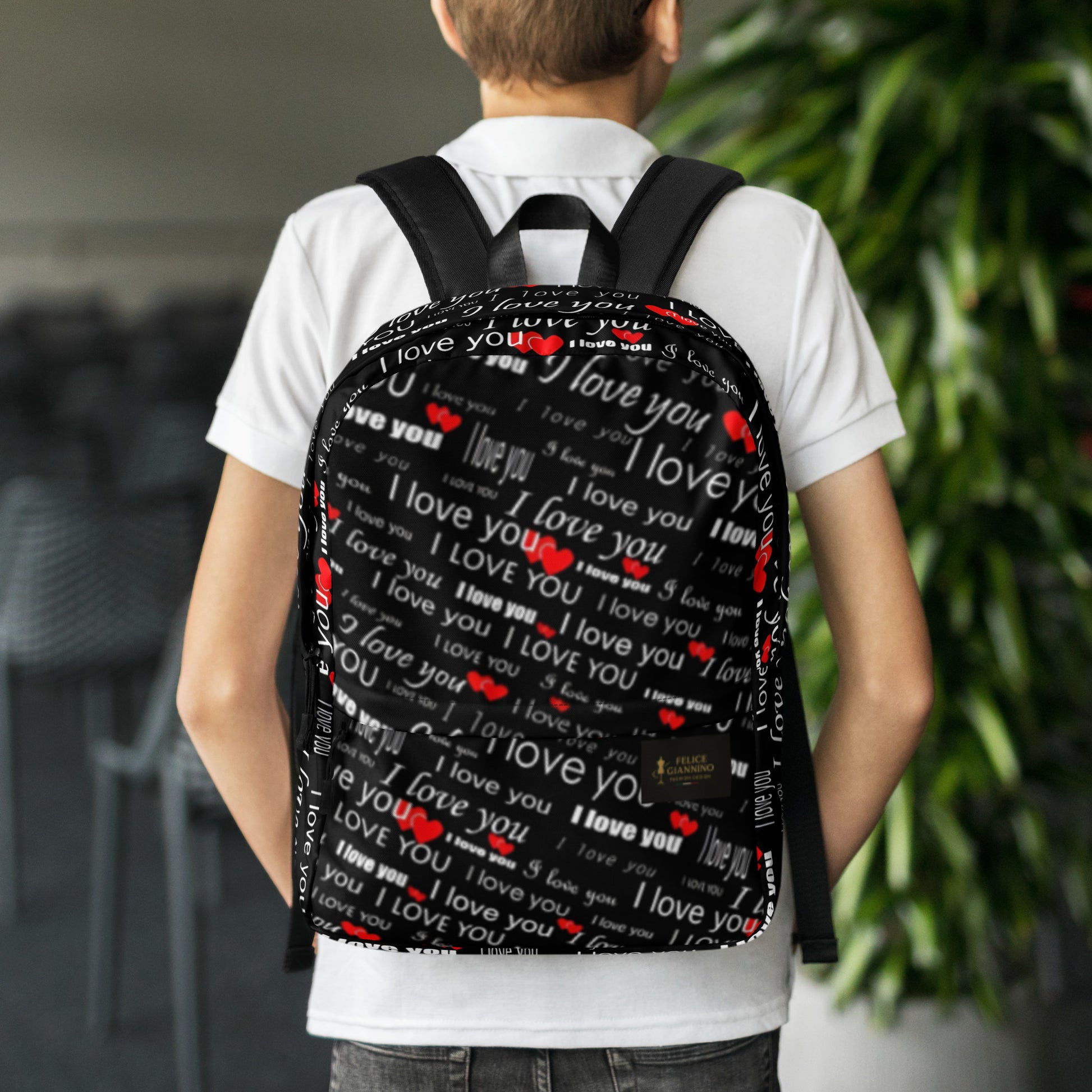 personalized backpack, romantic streetwear, gift for her/him, designer school backpack. - FelinDesign