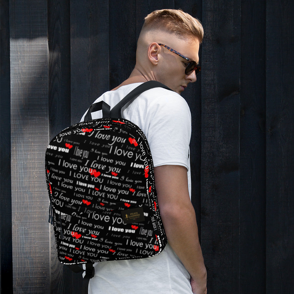personalized backpack, romantic streetwear, gift for her/him, designer school backpack. - FelinDesign