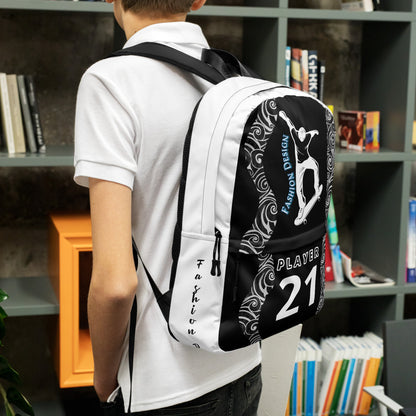 FelinDesign Backpack for Men and Women | Waterproof Medium Travel and Sport Bag with Laptop Pocket | Stylish Skateboard-Inspired Design - FelinDesign
