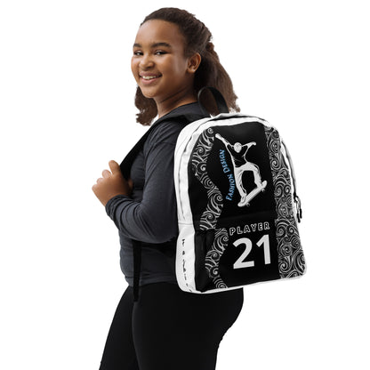 FelinDesign Backpack for Men and Women | Waterproof Medium Travel and Sport Bag with Laptop Pocket | Stylish Skateboard-Inspired Design - FelinDesign
