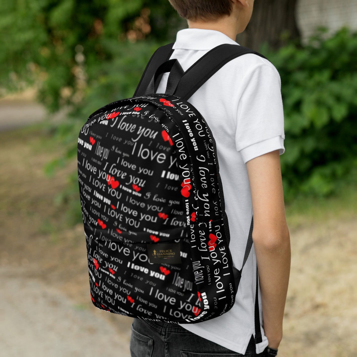 personalized backpack, romantic streetwear, gift for her/him, designer school backpack. - FelinDesign