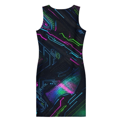 Bodycon Dress by FelinDesign #190 – Elegant Figure-Hugging Party Dress with Unique Design for Events & Nights Out - FelinDesign