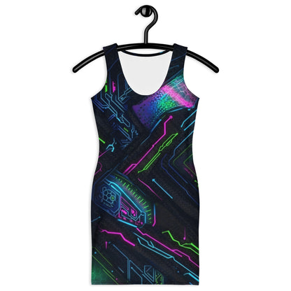 Bodycon Dress by FelinDesign #190 – Elegant Figure-Hugging Party Dress with Unique Design for Events & Nights Out - FelinDesign