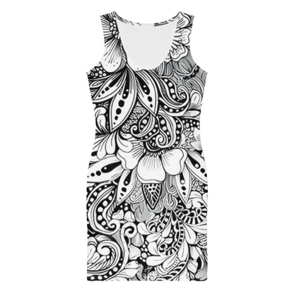 "Floral Elegance" Midi Dress – Felice Giannino Collection - FelinDesign