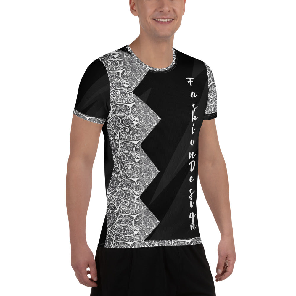 FelinDesign Men's Breathable and Lightweight Sports T-Shirt, Casual Fitness Clothing for Workout and Leisure - FelinDesign