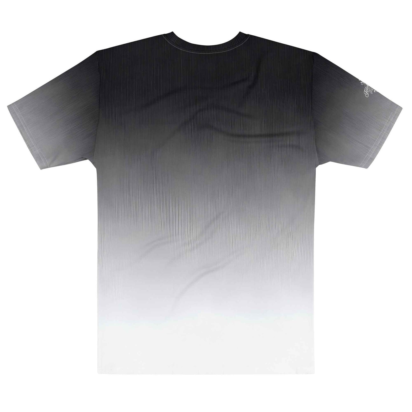 Men’s cotton crew neck t-shirt black/White