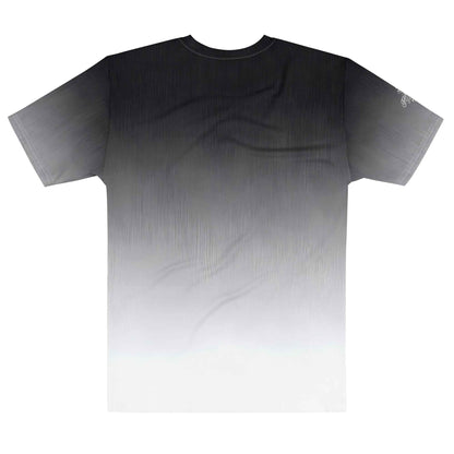 Men’s cotton crew neck t-shirt black/White