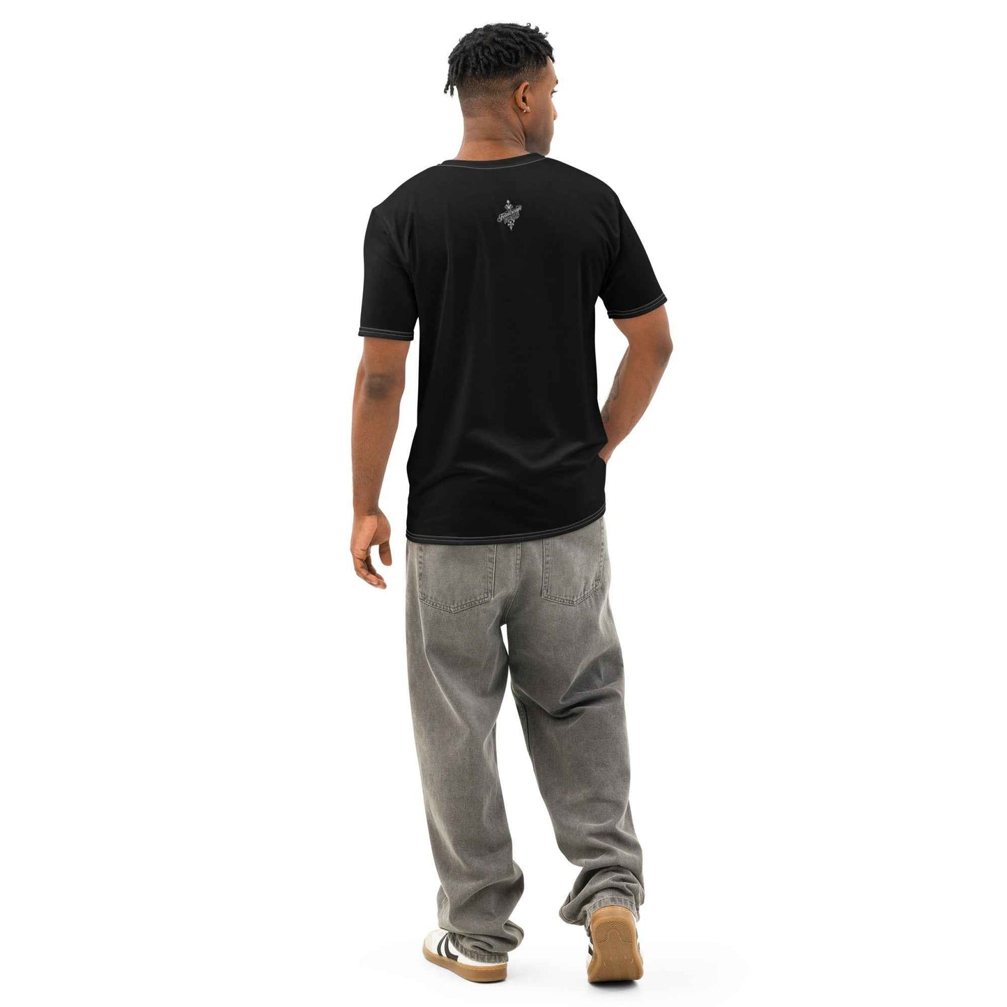 FelinDesign BasketBall Club Men's Cotton Crew Neck T-Shirt
