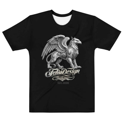 FelinDesign Griffon Men's Cotton Crew Neck T-Shirt