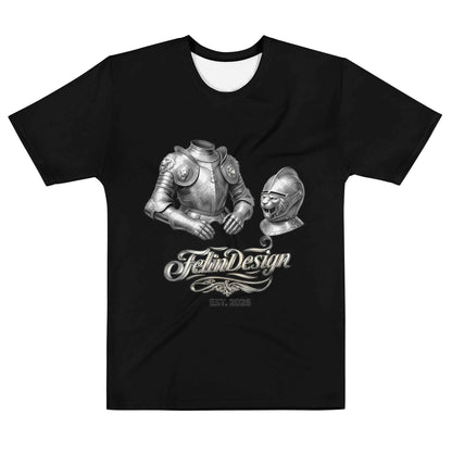 FelinDesign Armor  Men's Cotton Crew Neck T-Shirt