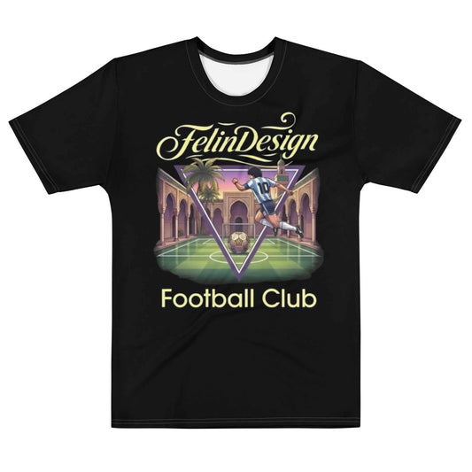 FelinDesign football Club Men's Cotton Crew Neck T-Shirt