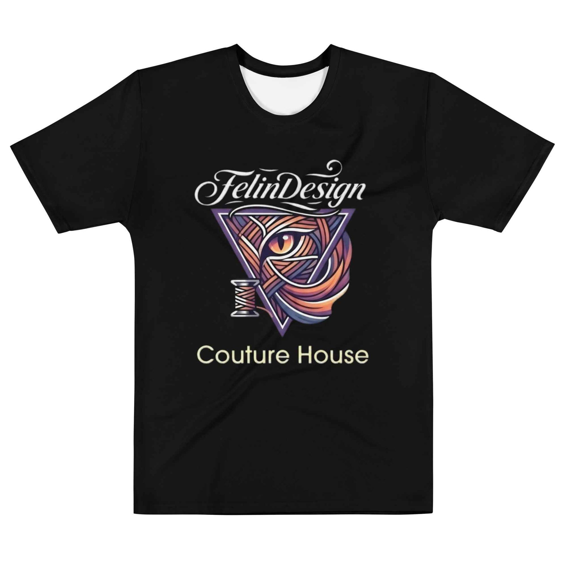 FelinDesign Couture House Men's Cotton Crew Neck T-Shirt