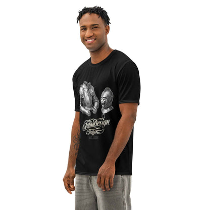 FelinDesign Armor  Men's Cotton Crew Neck T-Shirt