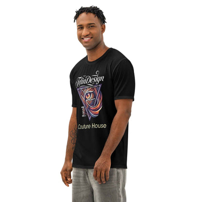 FelinDesign Couture House Men's Cotton Crew Neck T-Shirt