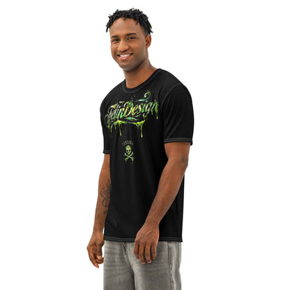FelinDesign Toxic Men's Cotton Crew Neck T-Shirt