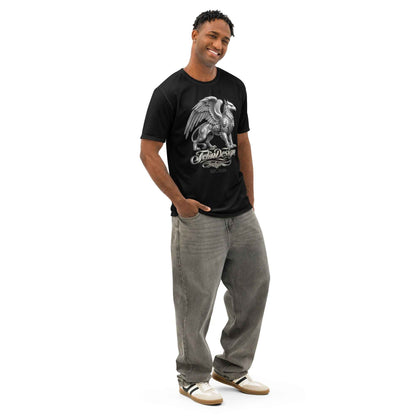 FelinDesign Griffon Men's Cotton Crew Neck T-Shirt