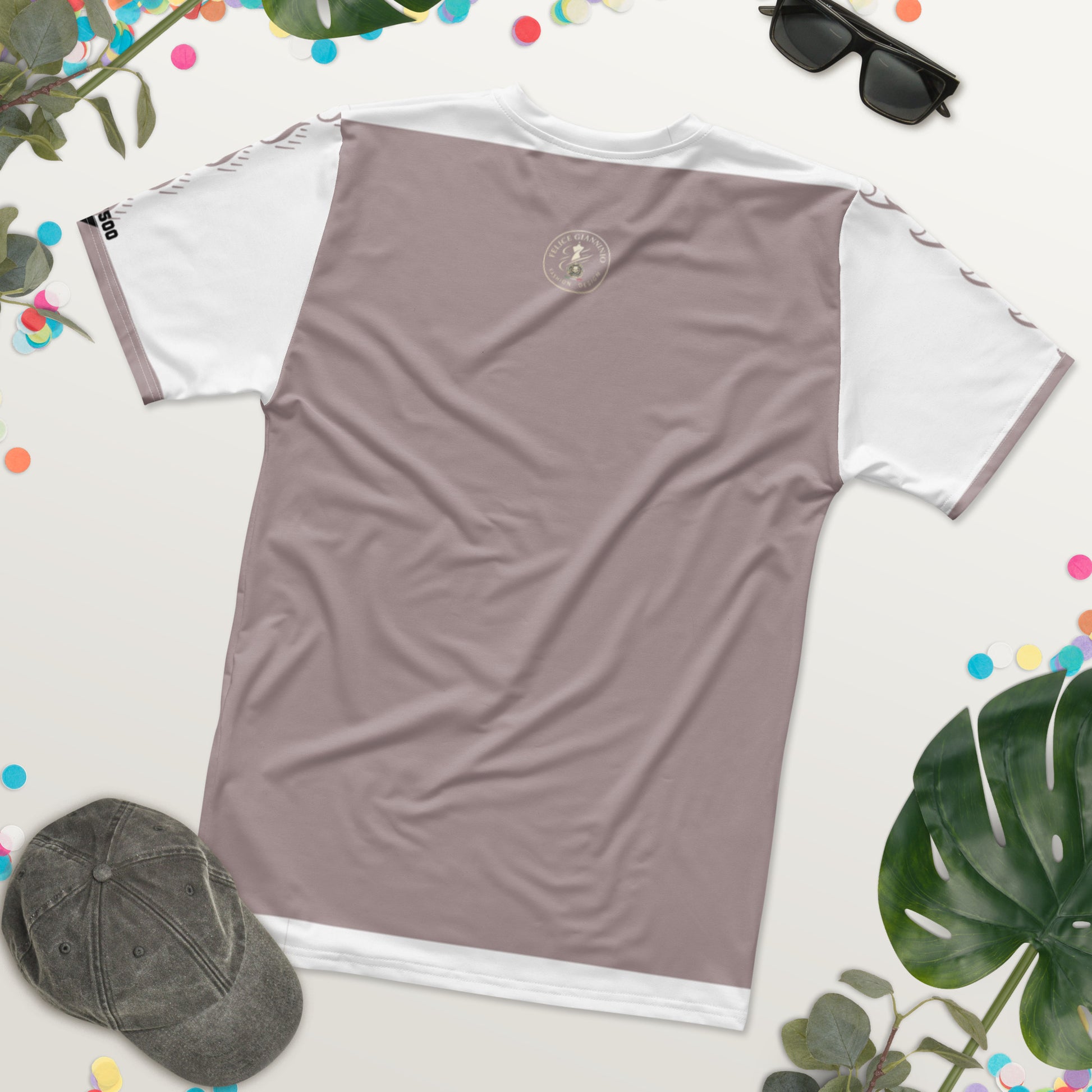 FelinDesign /500 Collection Men's T-shirt Elegant in Soft Cotton Casual Italian Fashion Men's T-shirt Style - FelinDesign