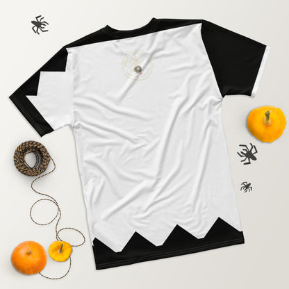 FelinDesign Men's Elegant Soft Cotton T-Shirt, Casual Shirt with Feline Art Print, Autumn Winter Men's Fashion - FelinDesign