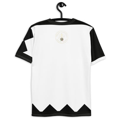 FelinDesign Men's Elegant Soft Cotton T-Shirt, Casual Shirt with Feline Art Print, Autumn Winter Men's Fashion - FelinDesign