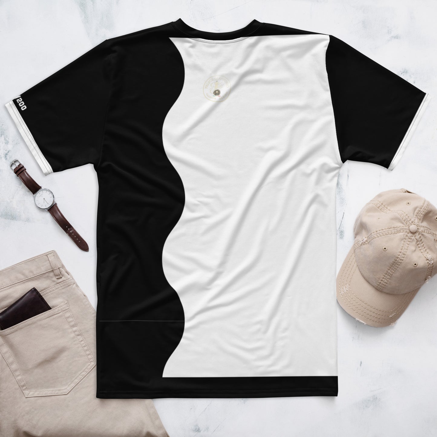 FelinDesign 200 Collection Men's T-shirt Elegant Casual Soft Cotton Summer Fashion Comfortable Front View Men - FelinDesign
