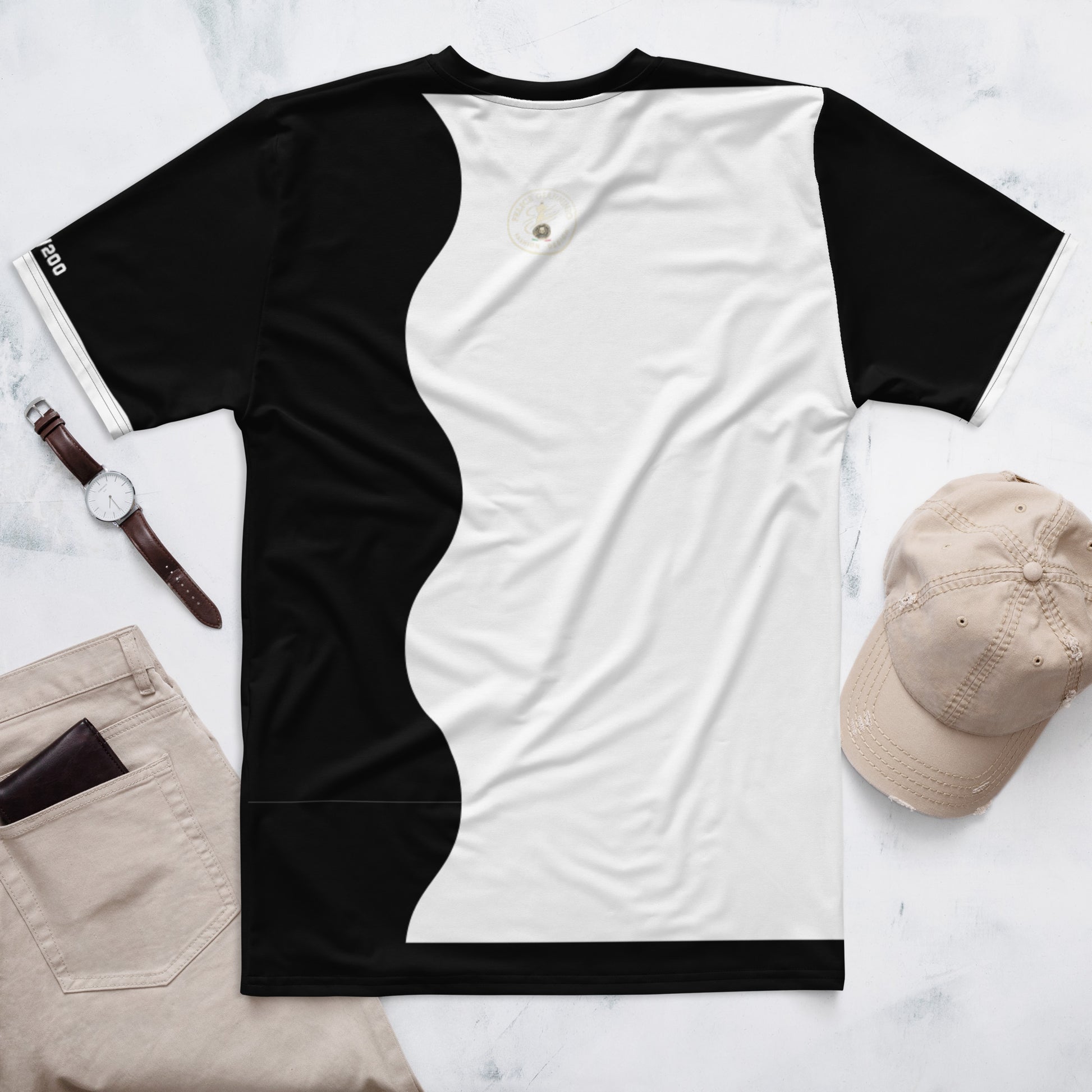 FelinDesign 200 Collection Men's T-shirt Elegant Casual Soft Cotton Summer Fashion Comfortable Front View Men - FelinDesign