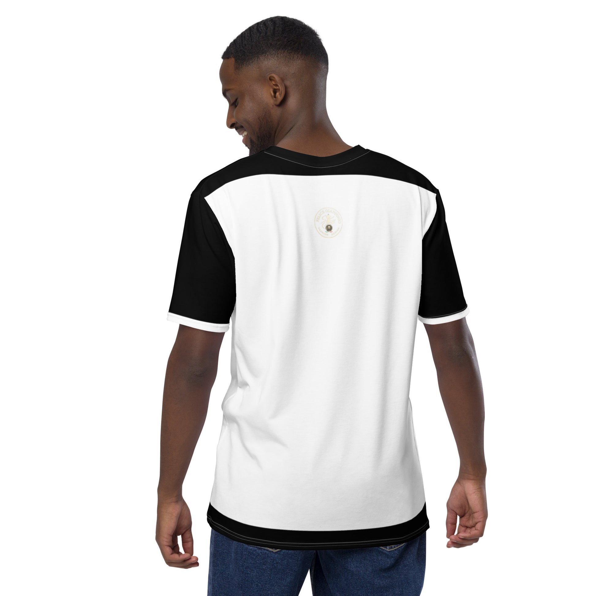 FelinDesign Men's Elegant Soft Cotton T-Shirt, Casual Slim Fit, Italian Men's Fashion - FelinDesign