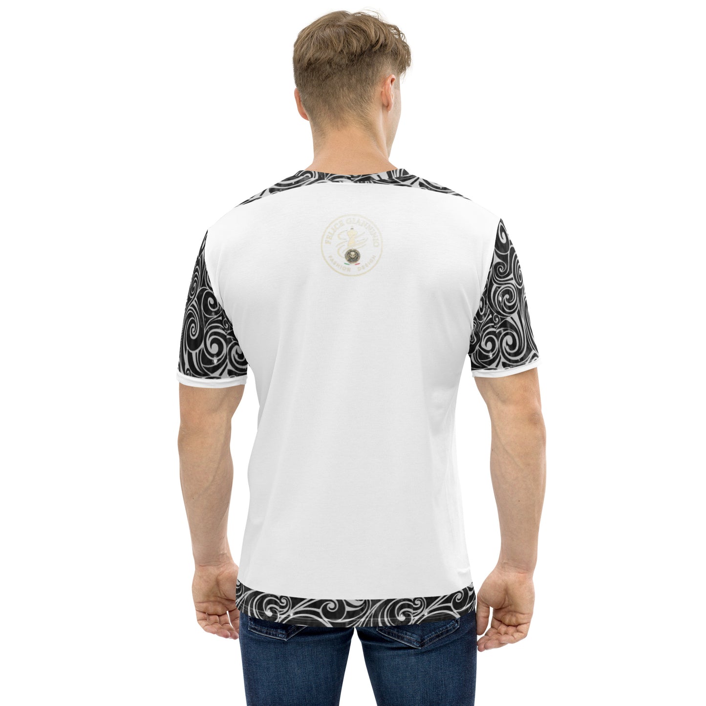 FelinDesign Men's T-shirt Soft Cotton Casual T-shirt Modern Style Creative Graphic Tees - FelinDesign