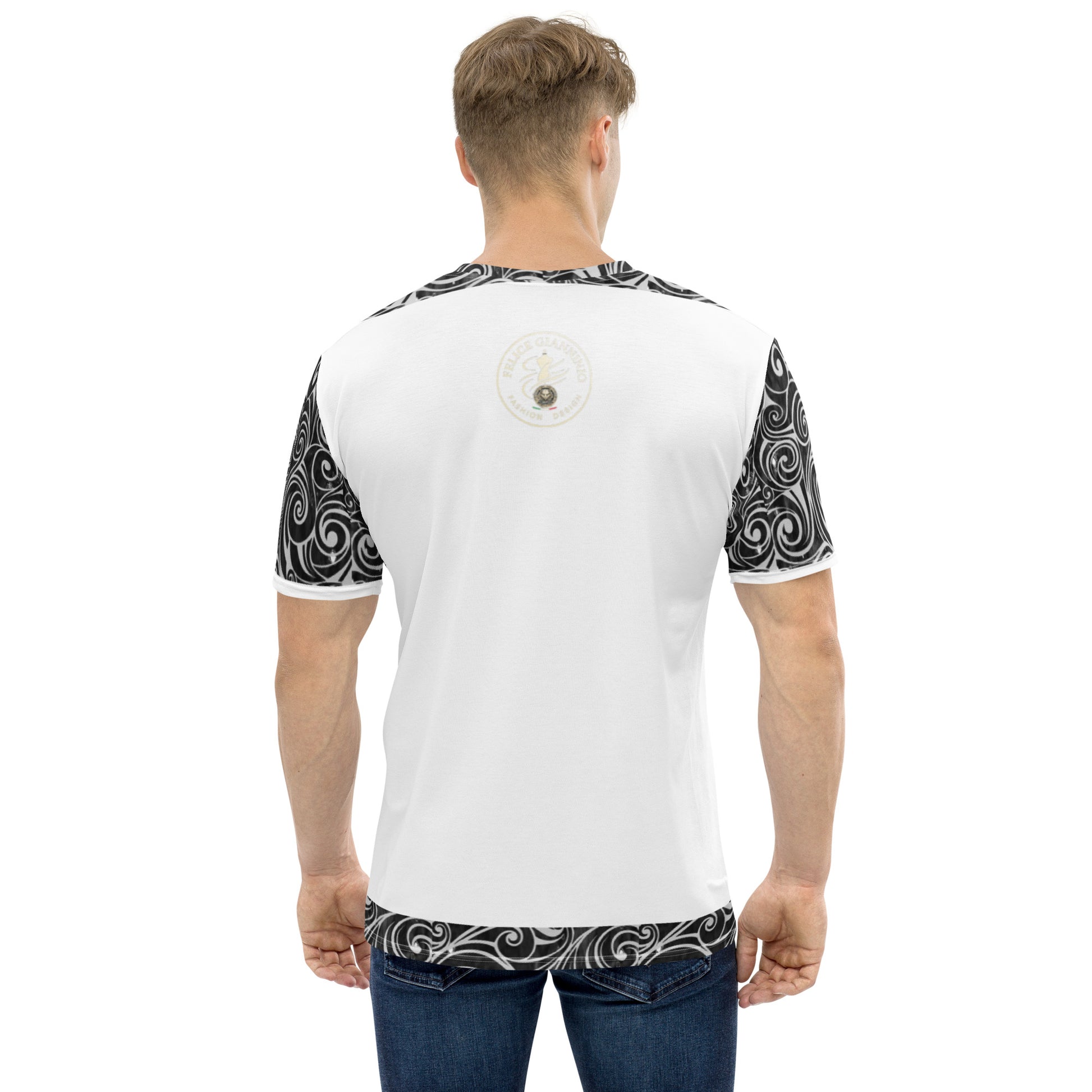 FelinDesign Men's T-shirt Soft Cotton Casual T-shirt Modern Style Creative Graphic Tees - FelinDesign