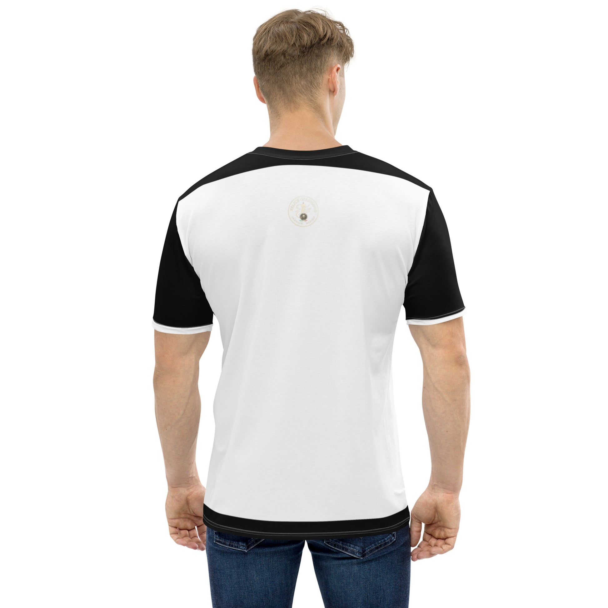 FelinDesign Men's Elegant Soft Cotton T-Shirt, Casual Slim Fit, Italian Men's Fashion - FelinDesign