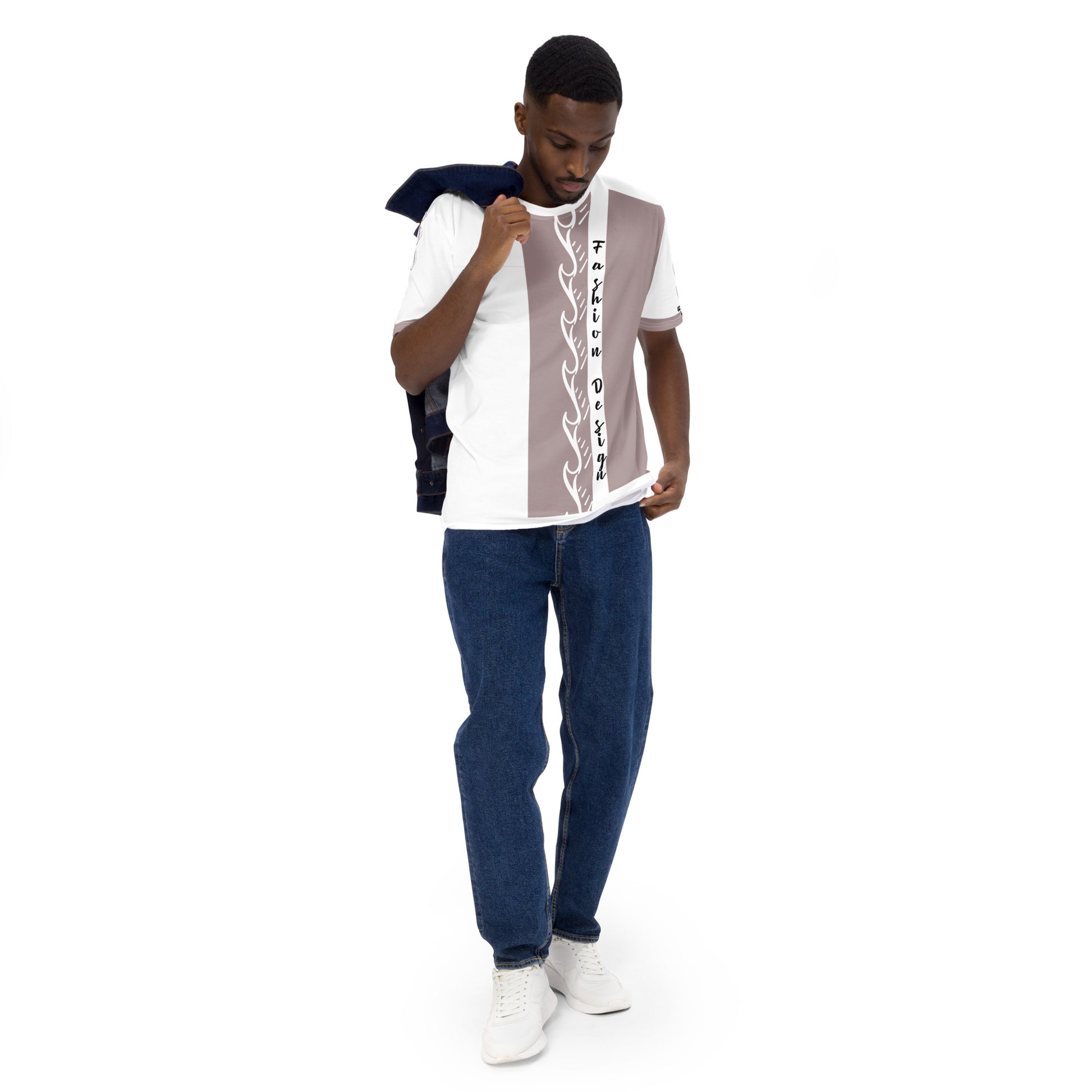 FelinDesign /500 Collection Men's T-shirt Elegant in Soft Cotton Casual Italian Fashion Men's T-shirt Style - FelinDesign