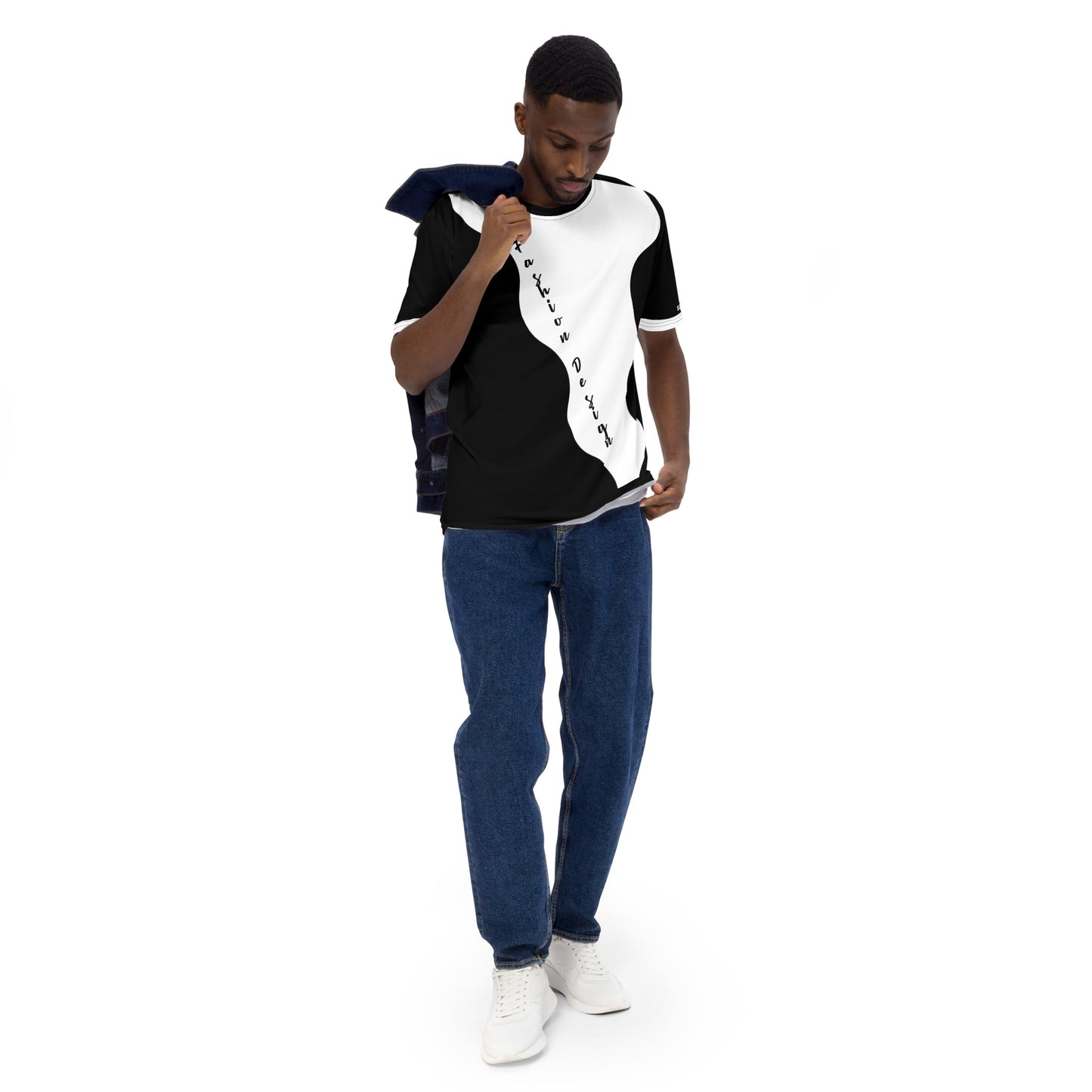 FelinDesign 200 Collection Men's T-shirt Elegant Casual Soft Cotton Summer Fashion Comfortable Front View Men - FelinDesign