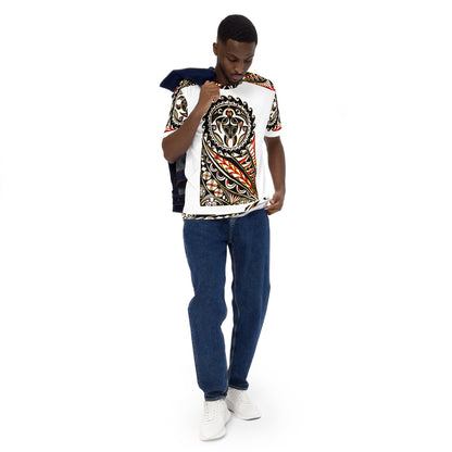 FelinDesign Men's Casual Soft Cotton T-Shirt with Creative Cat Print – Fashionable & Comfortable Summer Shirt - FelinDesign