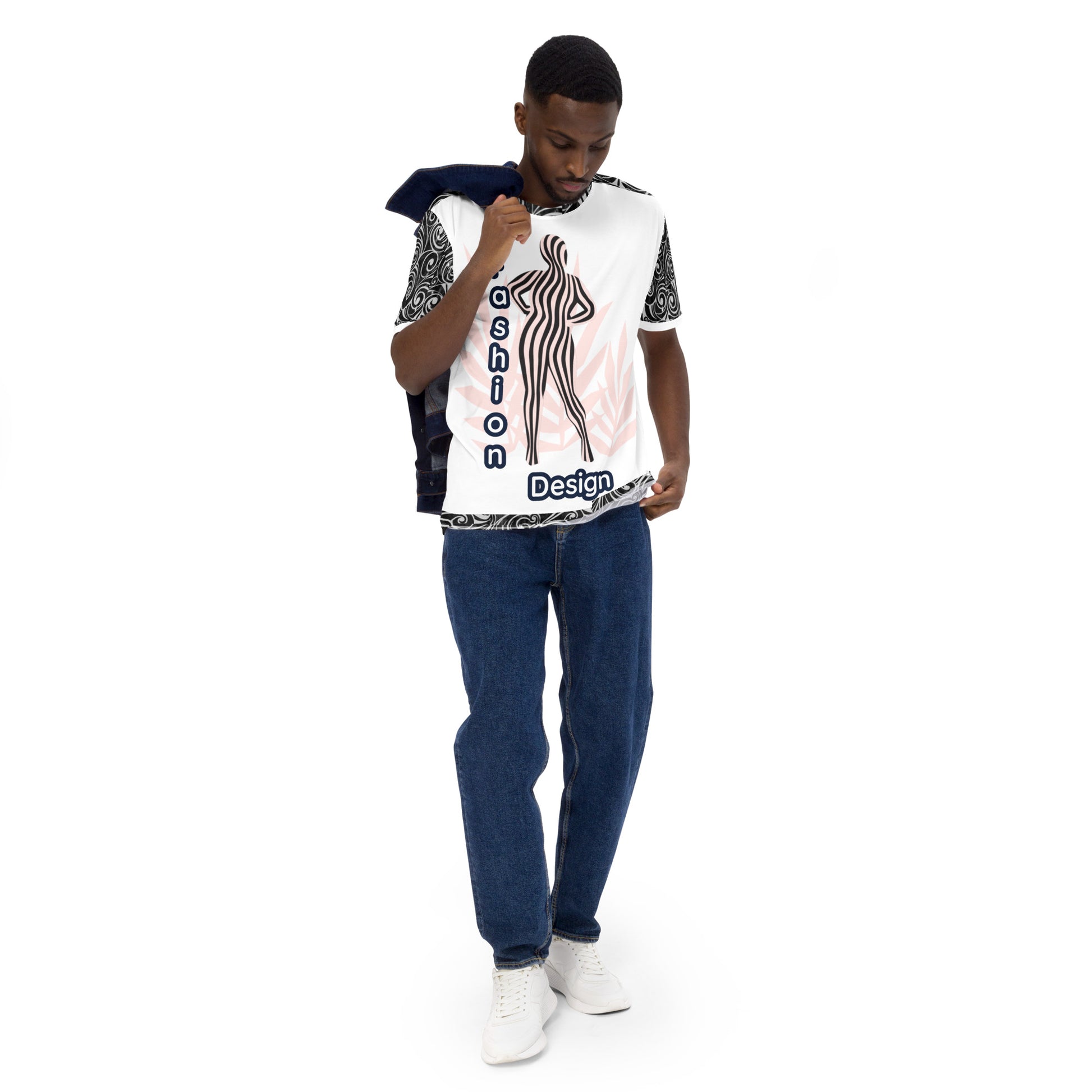 FelinDesign Men's T-shirt Soft Cotton Casual T-shirt Modern Style Creative Graphic Tees - FelinDesign