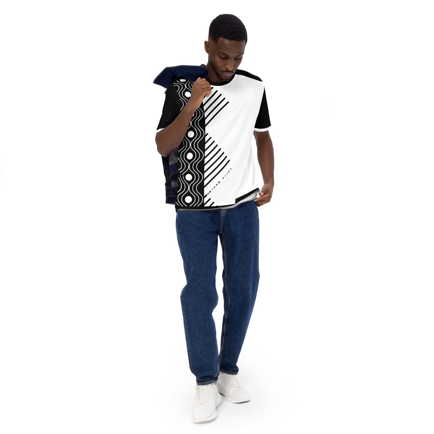 FelinDesign Men's Elegant Soft Cotton T-Shirt, Casual Slim Fit, Italian Men's Fashion - FelinDesign