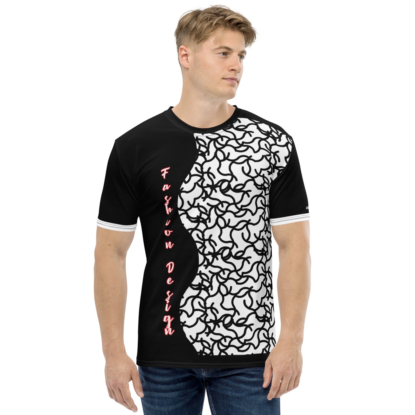FelinDesign Collection Elegant T-shirt Men | Stylish Men's Graphic Tee, Soft Cotton Casual Wear, Trendy Gift Idea - FelinDesign