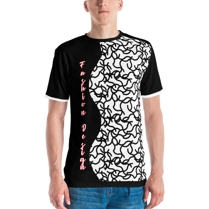 FelinDesign Collection Elegant T-shirt Men | Stylish Men's Graphic Tee, Soft Cotton Casual Wear, Trendy Gift Idea - FelinDesign