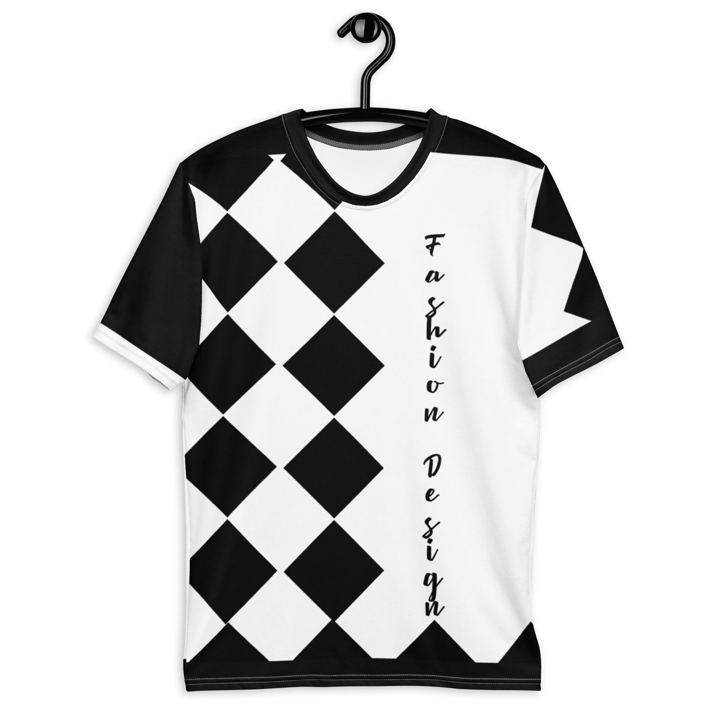 FelinDesign Men's Elegant Soft Cotton T-Shirt, Casual Shirt with Feline Art Print, Autumn Winter Men's Fashion - FelinDesign