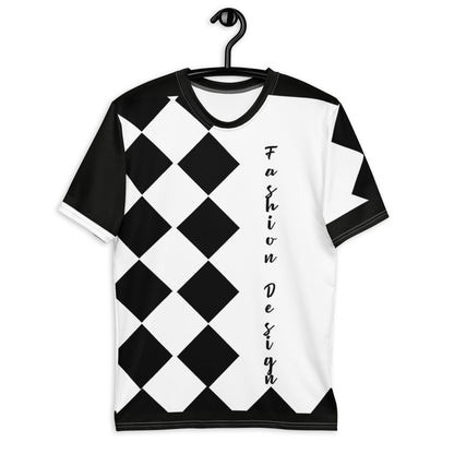 FelinDesign Men's Elegant Soft Cotton T-Shirt, Casual Shirt with Feline Art Print, Autumn Winter Men's Fashion - FelinDesign