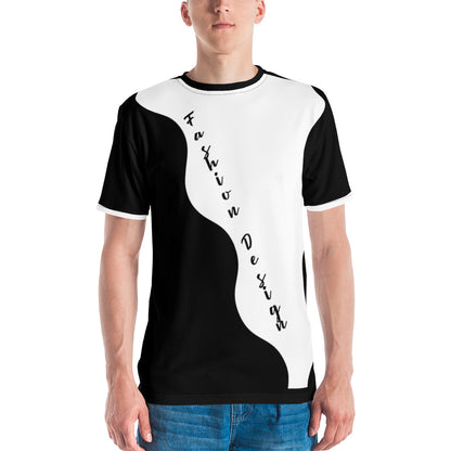 FelinDesign 200 Collection Men's T-shirt Elegant Casual Soft Cotton Summer Fashion Comfortable Front View Men - FelinDesign