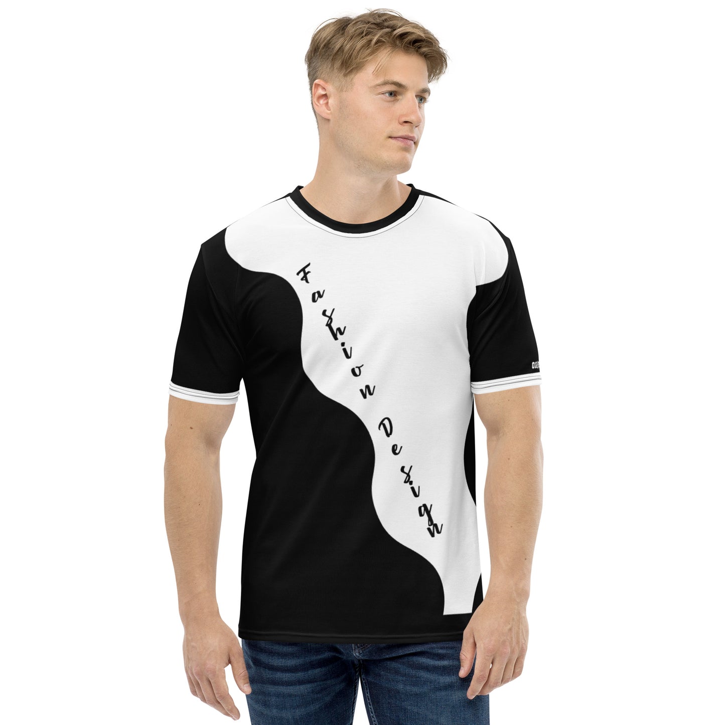 FelinDesign 200 Collection Men's T-shirt Elegant Casual Soft Cotton Summer Fashion Comfortable Front View Men - FelinDesign