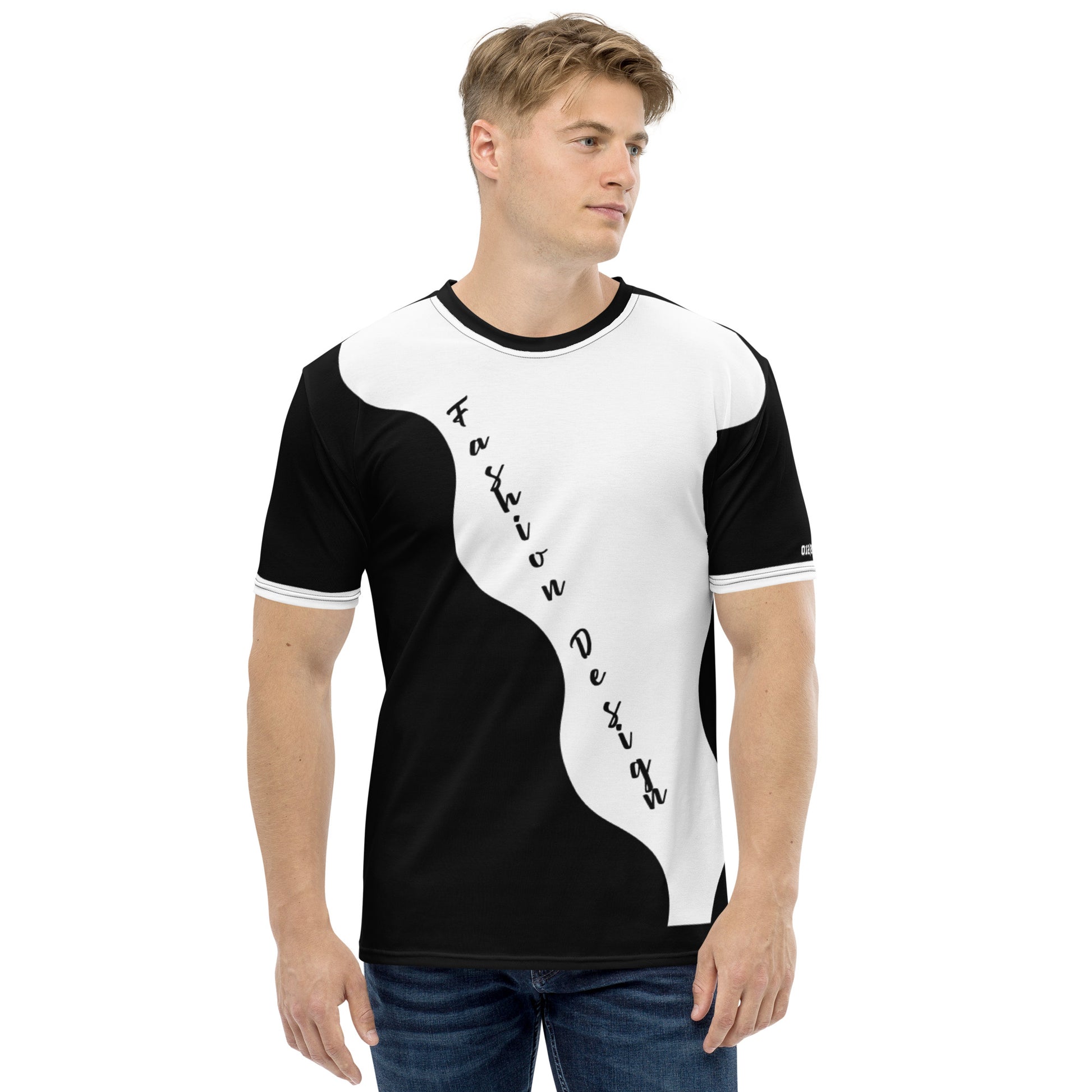 FelinDesign 200 Collection Men's T-shirt Elegant Casual Soft Cotton Summer Fashion Comfortable Front View Men - FelinDesign
