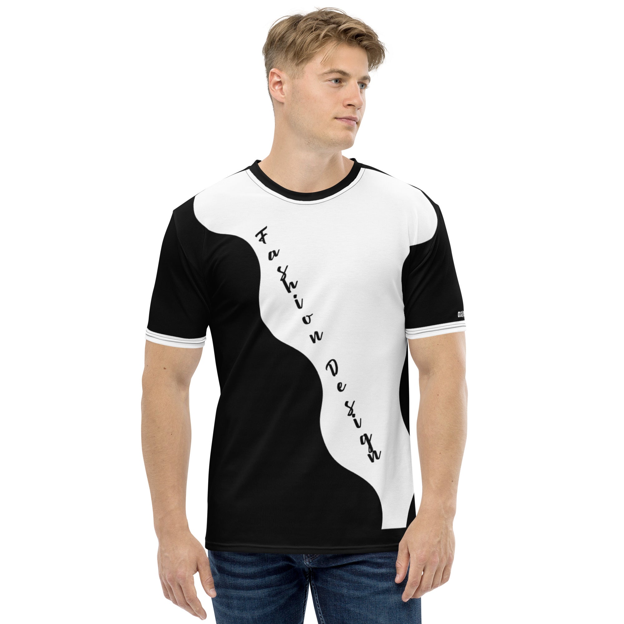 FelinDesign 200 Collection Men's T-shirt Elegant Casual Soft Cotton Summer Fashion Comfortable Front View Men - FelinDesign