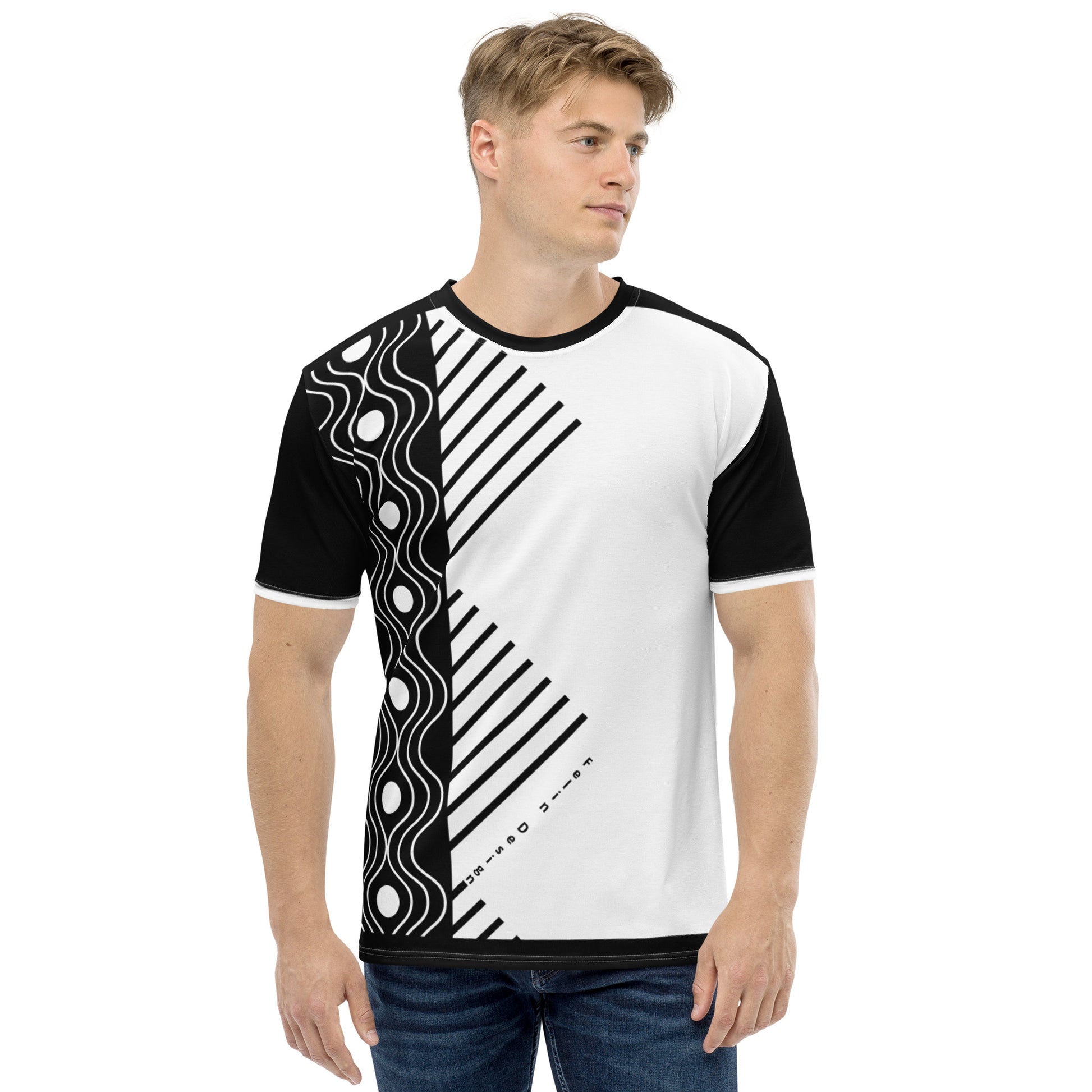 FelinDesign Men's Elegant Soft Cotton T-Shirt, Casual Slim Fit, Italian Men's Fashion - FelinDesign
