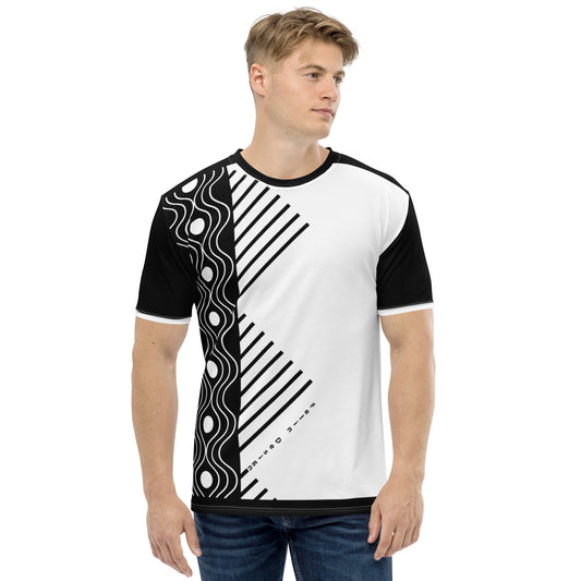 FelinDesign Men's Elegant Soft Cotton T-Shirt, Casual Slim Fit, Italian Men's Fashion - FelinDesign